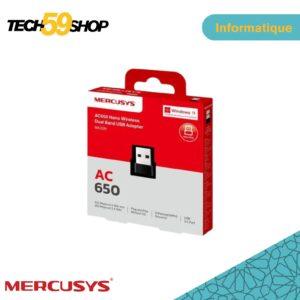 Mercusys MA20N | Nano Adaptateur Wi-Fi USB Double Bande
