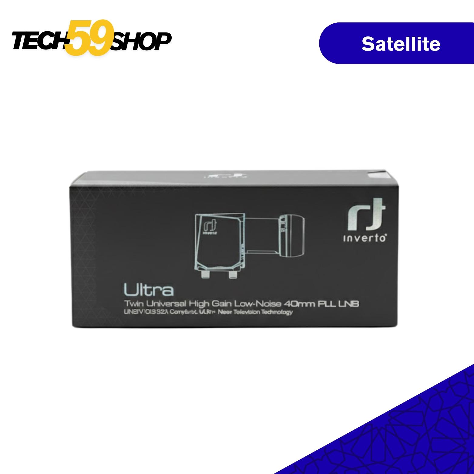 Inverto Black Ultra Twin | LNB Universel Haute Performance 2 Sorties