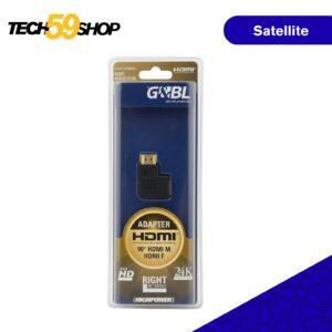 Gobl Adaptateur HDMI 90 Degrés (Angle Droit) | 4Kx2K UHD
