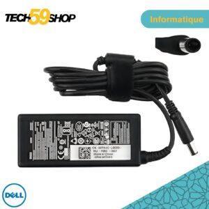 Chargeur Dell 65W | Adaptateur 19.5V 3.34A | Fiche Fine 4.5x3.0mm