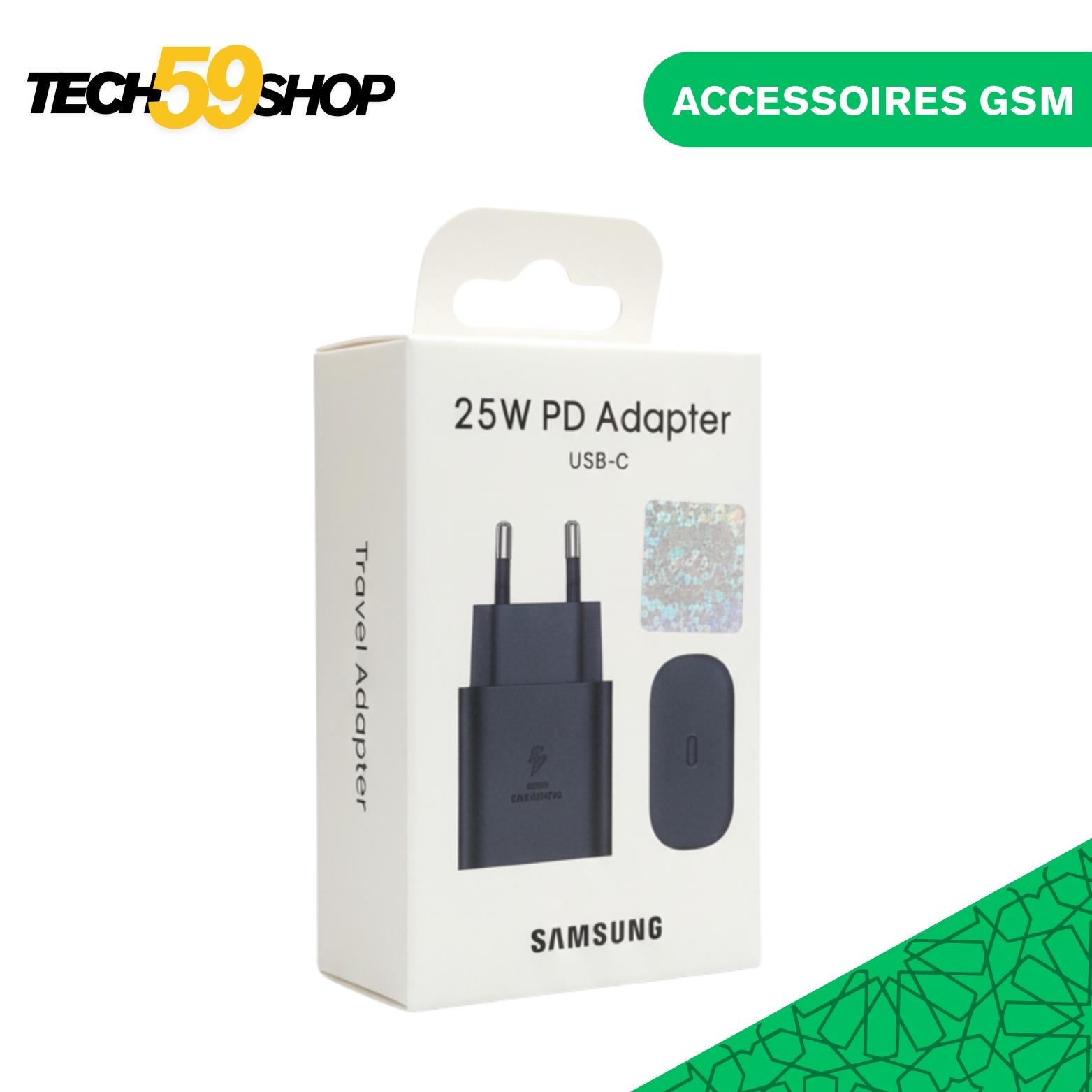 chargeur-samsung-25w-pd-super-fast-charging-usb-c