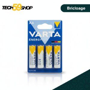 Piles Alcalines Varta Energy AA 1.5V (x4)