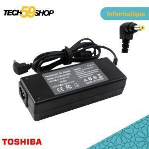 Chargeur Toshiba 90W (KT60W190474B3) | Adaptateur 19V 4.74A | Fiche 5.5x2.5mm